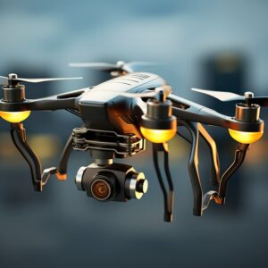 Drones con cámaras de alta resolución y funciones de seguimiento inteligente